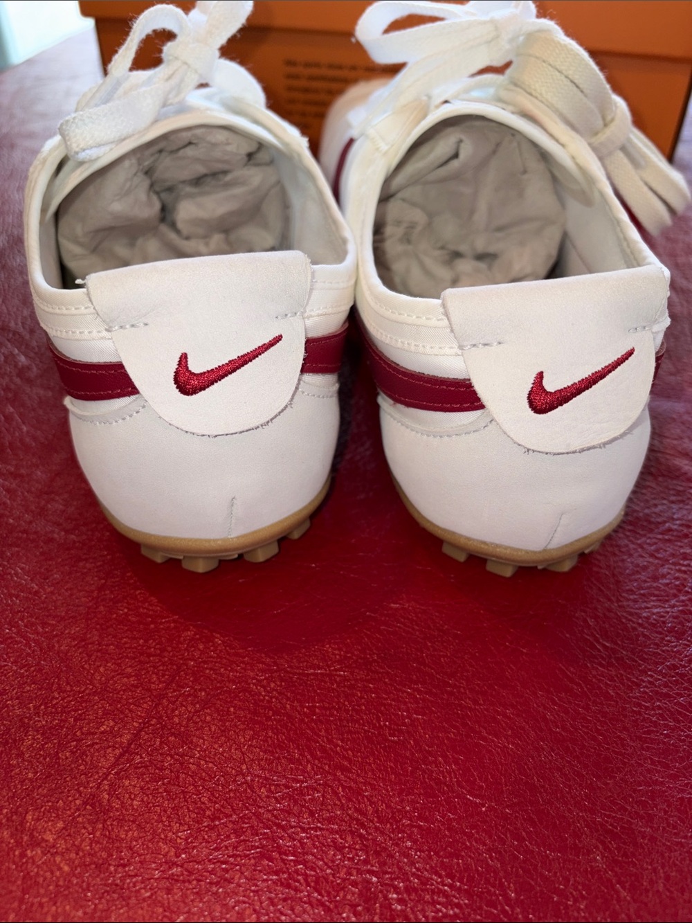 Nike Moon Shoe OG with Red Swoosh and Gum Sole - Picture 4 of 6